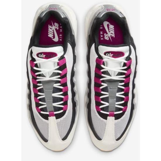 Nike SB x Nike Air Max 95 Summit White and Cactus Flower HF7545-100 Unisex