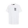 Men's Fashion Flower Pattern Short-Sleeved T-Shirt