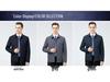 Mulberry Silk Men's Lapel Jacket, 2024 Autumn/Winter Business Casual, Plus Size Outerwear for Middle-Aged Cadre.