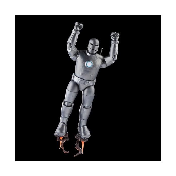 Figurine iron man (model 01) 15 cm - hasbro - avengers marvel legends - blanc - marvel - adulte