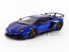 AUTOart 1/18 Scale Lamborghini Aventador SVJ Metallic Blue Finished Product 79174