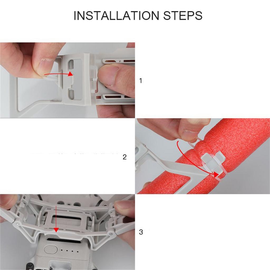 For  Mavic2 Kit Drone Flight Training Bracket Foldable Landing Gear Accessories Buoyancy Rod