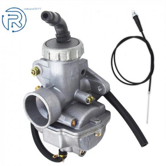 For Honda 1979-1984 XR80 XL70 SL70 XL75 Carb Carburetor & Throttle Cable