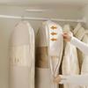 Garment Bag For Closet Storage Clothing Dust Bags With Self-Compression Zipper Space-Saving Hangable Garment Covers For Bedroom