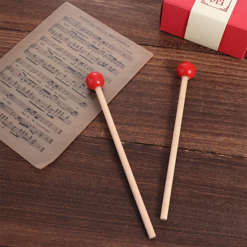 Smooth Drumsticks High-quality Marimba Sticks Wooden Drumsticks  Percussion Instrument