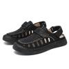 Large Size Sandals Hand-Stitched Fashion Versatile Casual Hole Shoes Men'S Breathable Beach Shoes