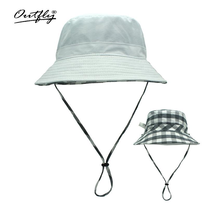 

Double-sided parent-child bucket hat spring and summer sun protection big eaves hat plaid baby sun protection hat children s hat sun hat S（54-56cm）