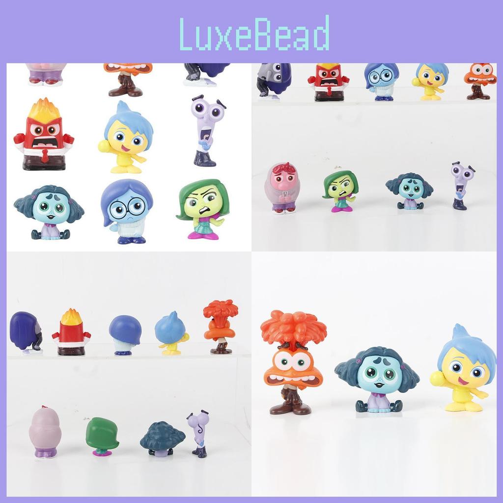 Adorable Inside Out Miniature Figurines Collection Pvc Brain Teasers Toys Models