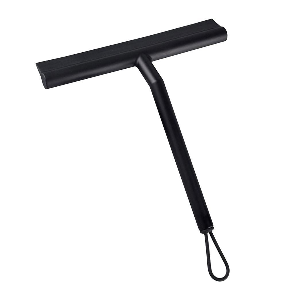 Shower Squeegee for Glass Doors Silicone Squeegee with Hook Bathroom Shower Mirrors Tiles and Car Windows Streak Free Cleaning