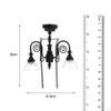 1/12 Mini Pendel Taklys Ornament Samlinger Miniatyr Møbelrom
