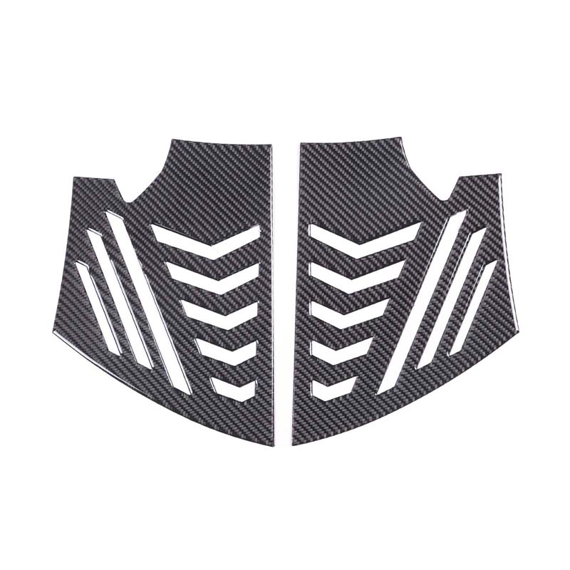 

Для Porsche Taycan 2022 из мягкого углеродного волокна, передняя боковая накладка на крыло, наклейка на автомобиль Carbon Fiber