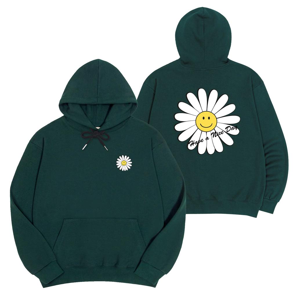 Nice Day Flower Special Double-Sided Oversized Hoodie (Type B)