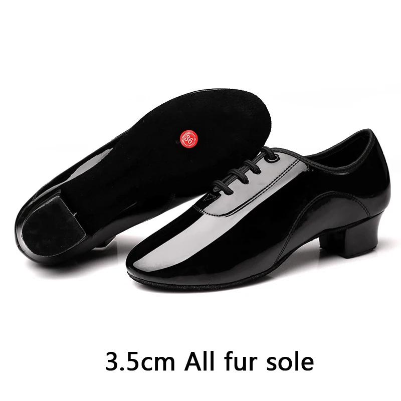Indoor Kinder Gesellschaftstanzschuhe Jungen Professionelle Tanzschuhe Herren Latein Übung Walzer Salsa Tanzschuhe für Herren Leder