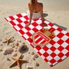 1PC As Monaco Crest Beach Towel - Soft,  Absorbent Microfiber, Lightweight, Ideal for The Beach, Parties, Travel, Camping fan gifts