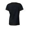 Stilvolles "DOG Mama" T-Shirt im Leopardenmuster - Damen Casual Kurzarm Rundhals Oberteil, Maschinenwaschbar, Schwarz mit Pfoten-Design