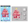 2/3/5PCS Christmas Electrostatic Window Clings Decor Set - Snowman Snowflake Tree Stickers For Glass Door Shop Display