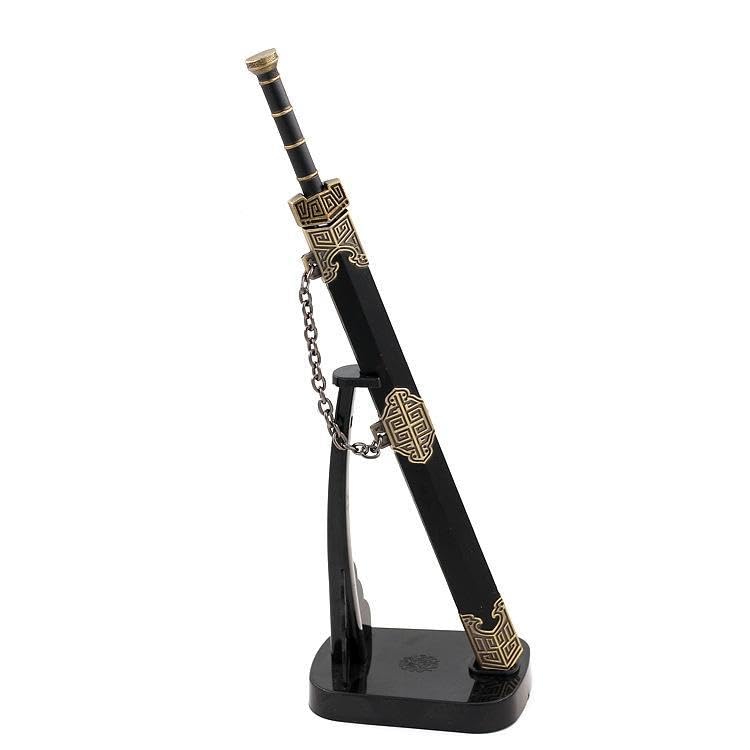 [Nekogamiyama] Qin Shi Huang's Sword, Total Length 22cm / Miniature Figurine, Collectible, Interior Decor