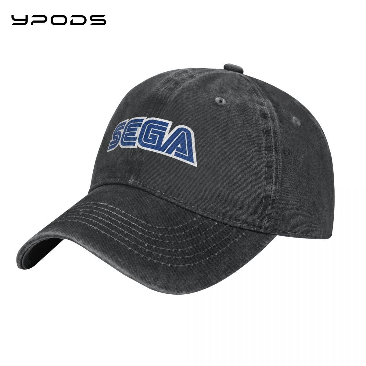 

Бейсбольные кепки Sega Bucket для женщин унисекс, винтажные мытые хлопковые шляпы для пап с принтом Snapback, шляпа