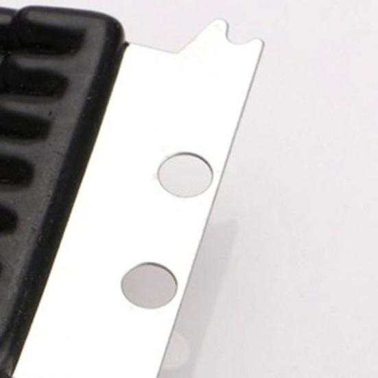 Kartáč na čištění grilu Bezpečná nepřilnavá plastová rukojeť Čistič grilů Ocelová škrabka do kuchyně