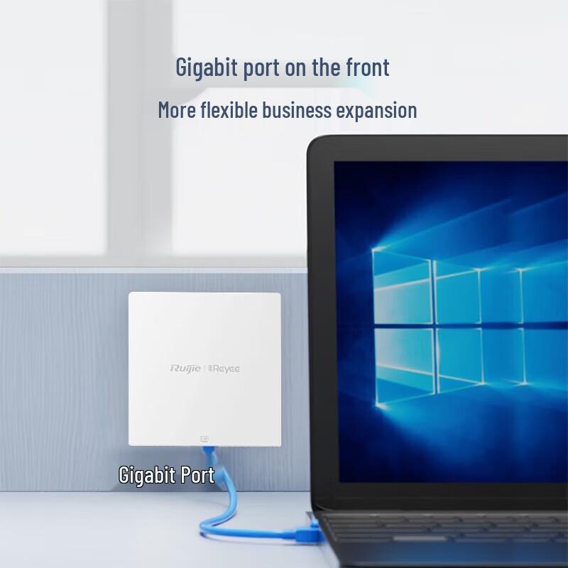 Ruijie RG-EAP162(G) Enterprise WiFi 6 Dual-Band 1800M Panel AP (CN Version)