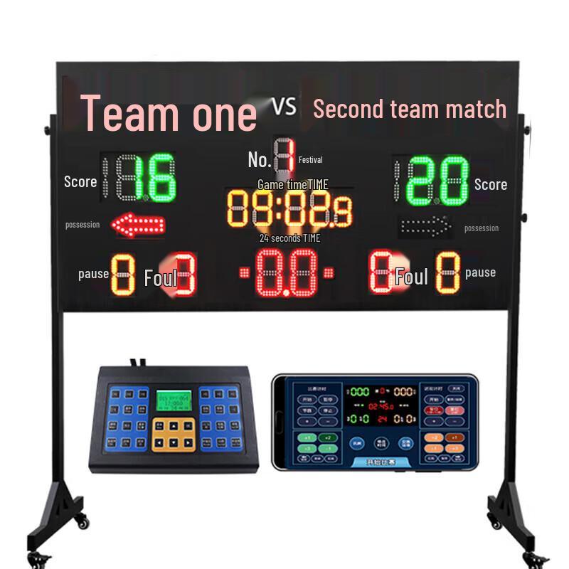 Multi-Sport Electronic Scoreboard & Shot Clock