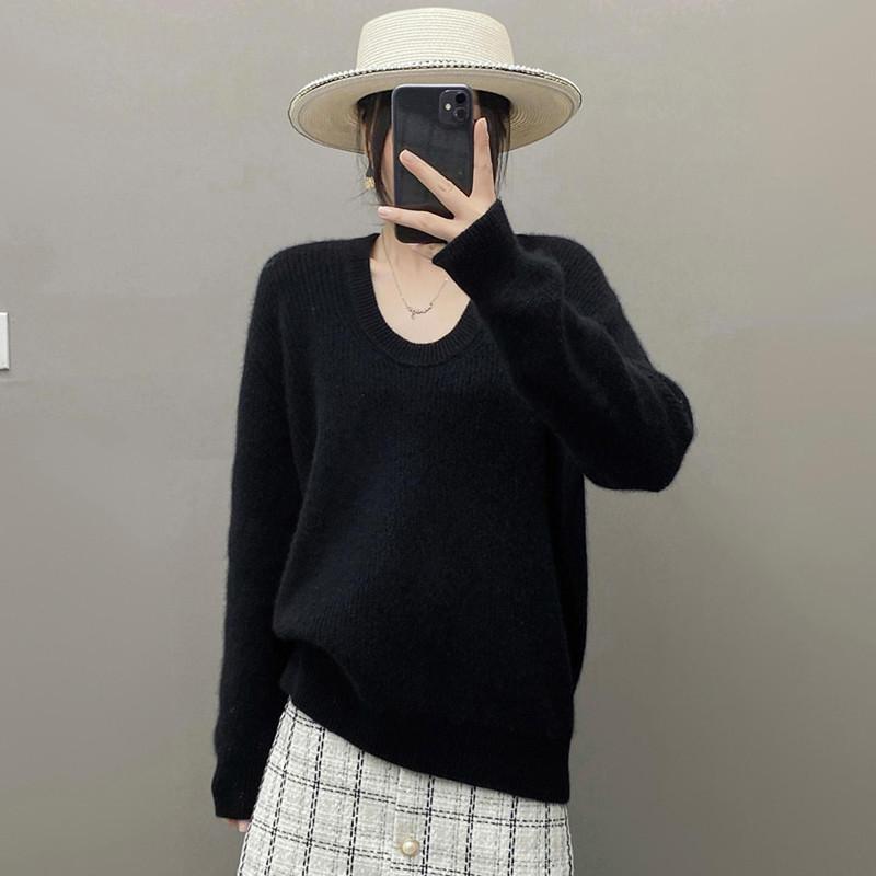 Qinghe 100% Pure Cashmere Women's Sweater - Ultra Soft Luxury Winter Pullover