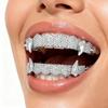 Lightweight Vampires Fangs With Gold Silver Color Options Sturdy Copper Costume Teeth For Theme Parties