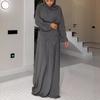 Cross-border European and American Women's Clothing 2026 Spring and Autumn New Long-sleeved Irregular Top Long Pants 