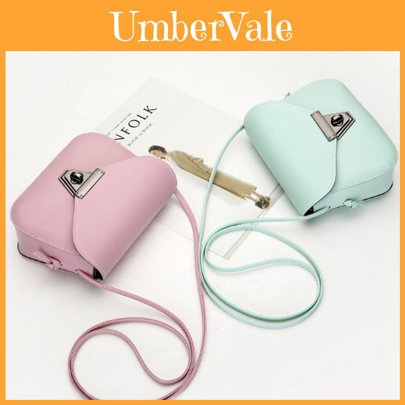 Stylish And Versatile 2018 Women's Pu Leather Messenger Shoulder Bag In 10 Colors