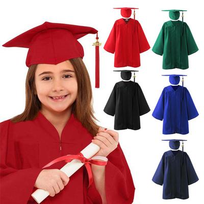 5 peças/conjunto uniforme de solteiro terno inclui chapéu borla corda de honras estola zíper fechamento formatura robe doutor mestre formatura roupas festa