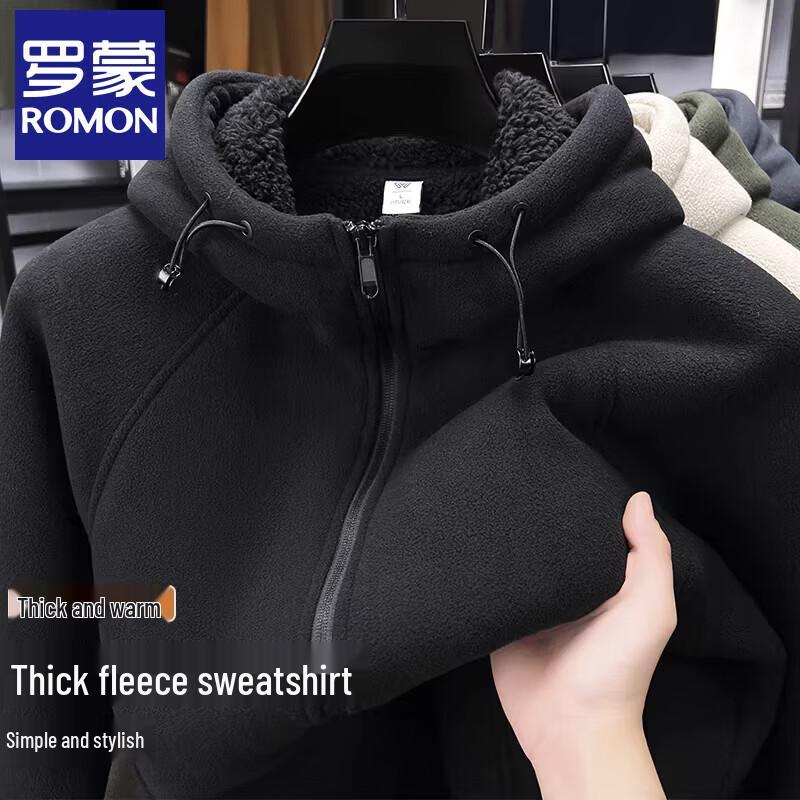 Romon Men's Casual Tops & Jackets