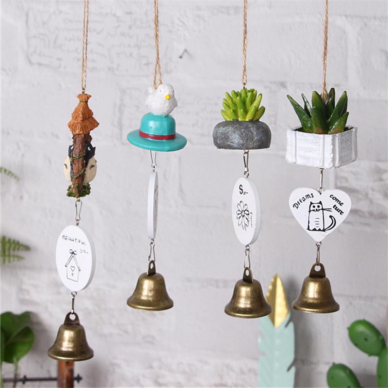 Japan Style Wind Chime Ornaments Cute Things Creative Wall Decorations Balcony Pendants Birthday Christmas Gifts Resin Crafts