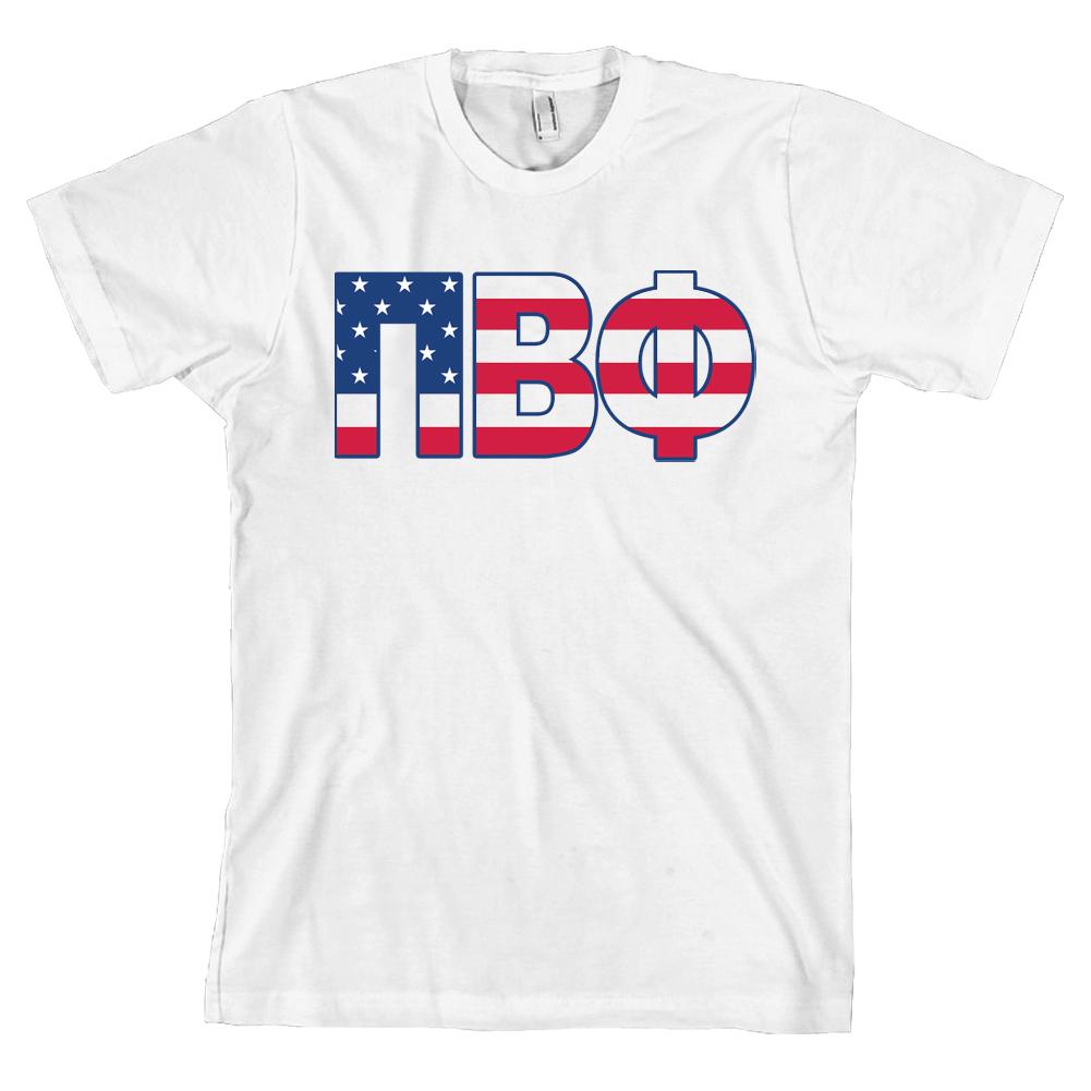 Pi Beta Phi Bella + Canvas T Shirt Pi Phi Sorority USA Letters *ALL SIZES* S разноцветный