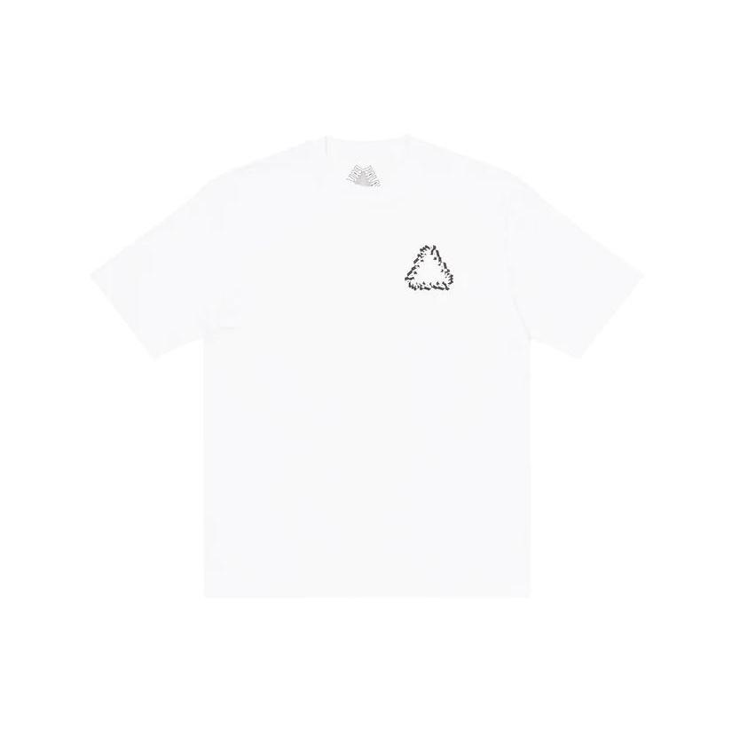 Palace FW22 Nein Fuss T-Shirt 'White' Men's P23TS255