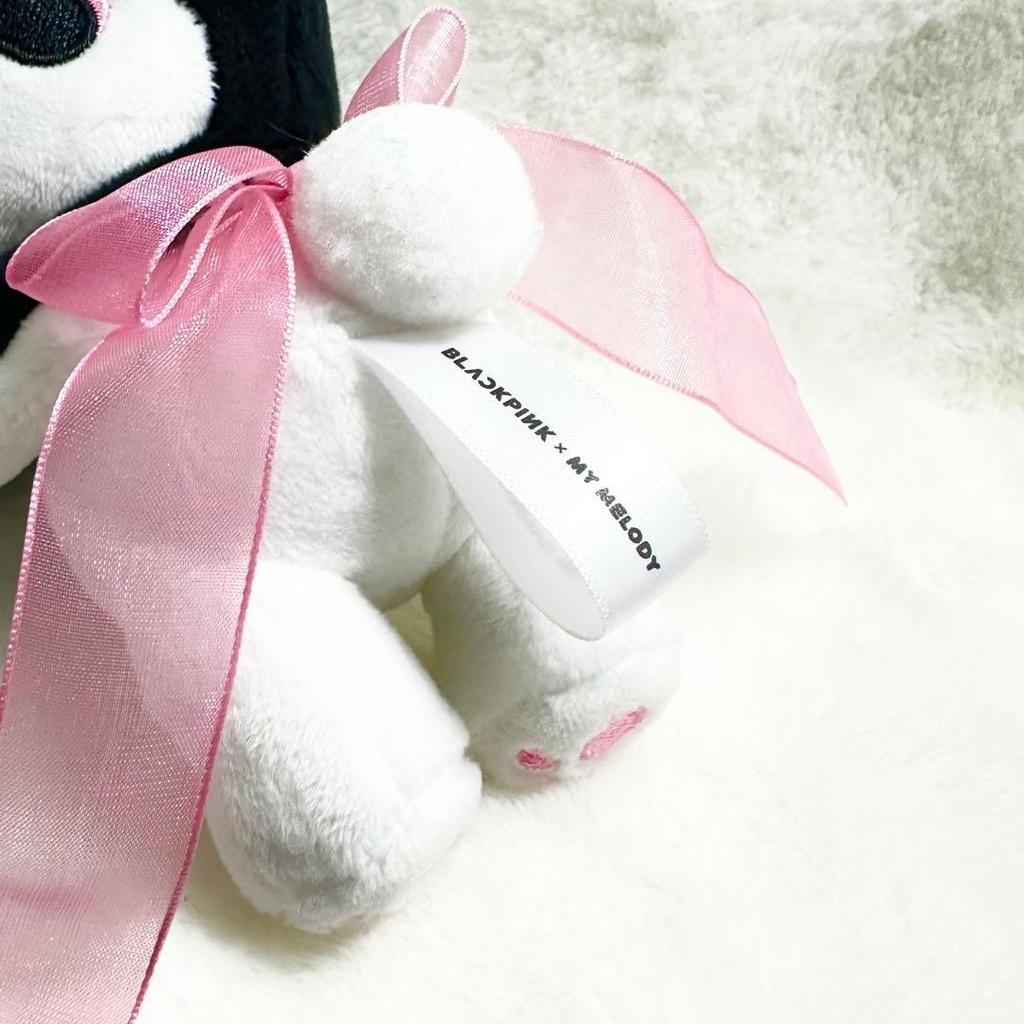 My Melody Maskottchen Plüsch Schlüsselanhänger Sanrio Tokio Tour Japan BLACKPINK