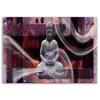 Canvas Print, Modern Buddha Abstraction Purple