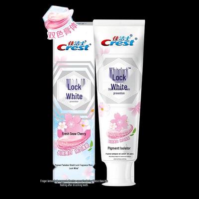 Crest Herbal Crystal Lock Vit Tandkräm