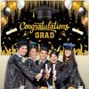 Glitter Graduates Background Congratulations Grad Happy Graduation Banner  Photo Booth