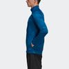 Adidas Jackets Men's Blue Stand Collar Moderate Other DQ2672