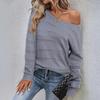 Women's T-Shirt Vintage Floral Print Round Neck Loose Long Sleeve Mid-Length Thumb Leak Top