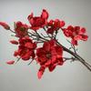 Real Touch Artificial Magnolia Branch Realistic Handmade Artificial Orchid Flowers EVA Simulation Big Magnolia Party Favors