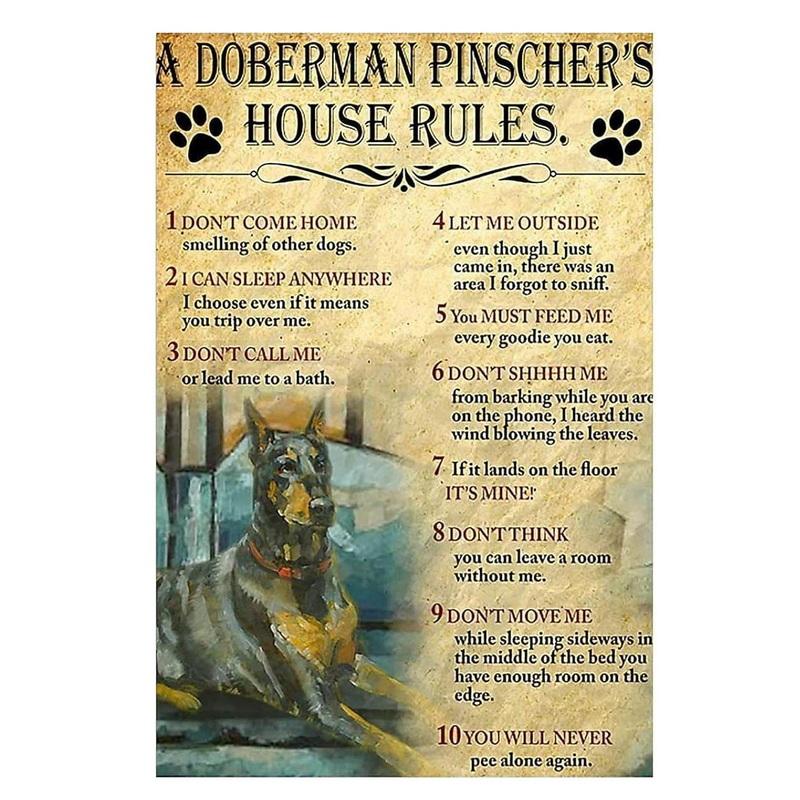 Welcome Metal Tin Signs Warning Wall Decoration Plaque Vintage Art Poster Iron Painting for Man Cave Home Cafe Garden Club Bar