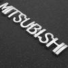 Auto 3D Aluminium Abzeichen Auto Styling Karosserie Auto Seite Kotflügel Dekorative Aufkleber Für MITSUBISHI Lancer EX Competition Outlander ASX