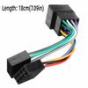 Lightweight Car Stereo Radio Cable Adapter Copper Wire Connector Harness Adapter  Lightweight