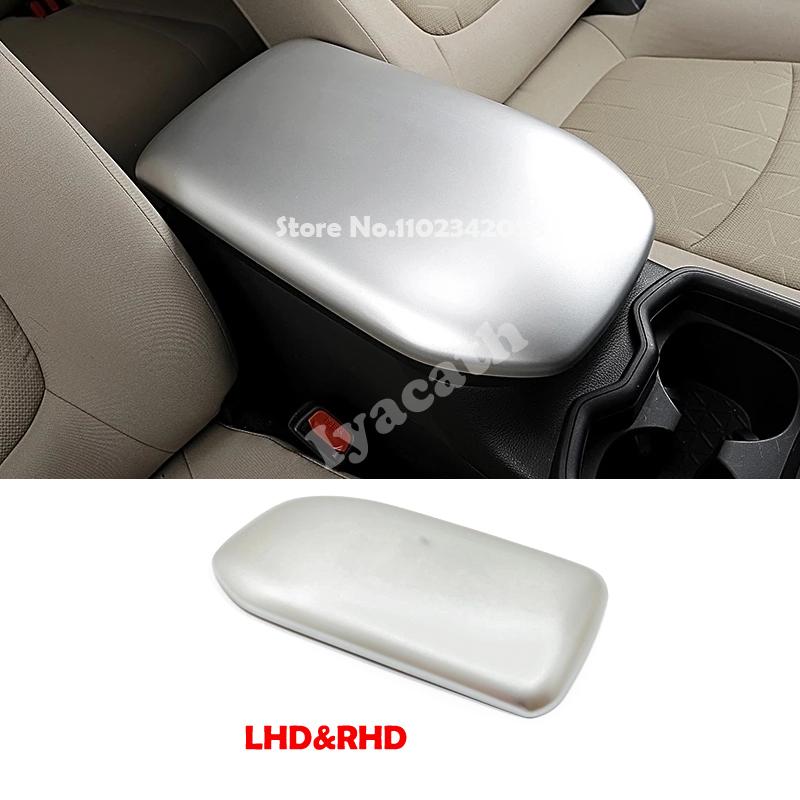 For Toyota RAV4 RAV 4 XA50     23 ABS carbon center control Storage box armrest panle cover interior accessories ABS matte