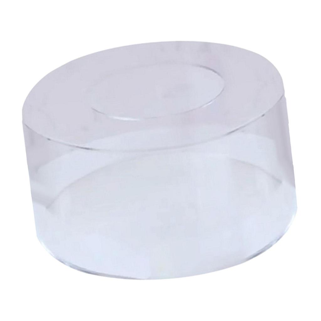 Cylinder Display Riser Round Decorative Supplies Tabletop Decoration Base Transparent Stand Riser Cake Tier for Wedding Birthday