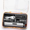 34 In 1 Cordless Electric Screwdriver Set 3Nm 3.7V Cordless with Steel Bit and 2000mAh Rechargeable Battery Type C Port