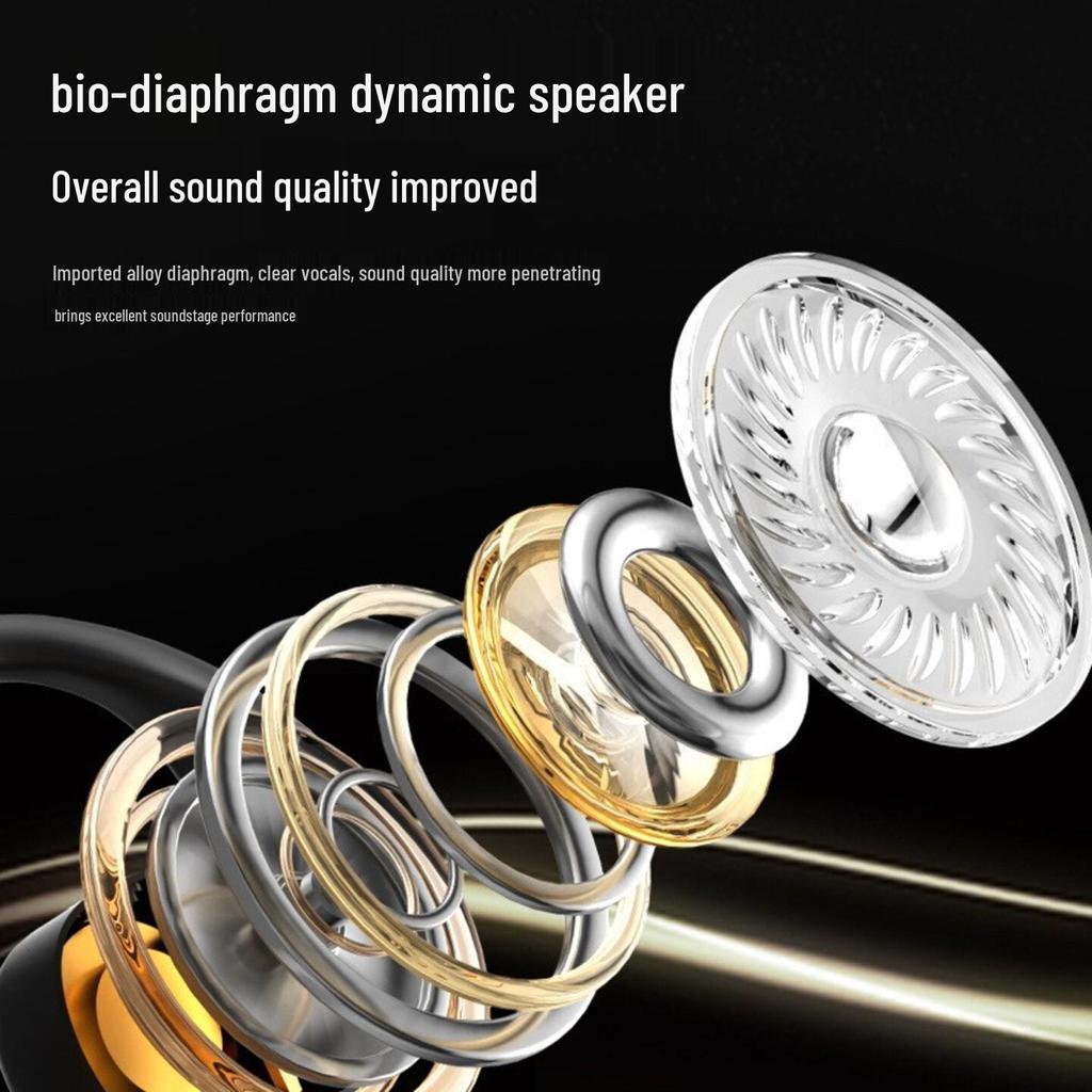 Bone Conduction Sports Ear-Hook Earbuds: High Sound Quality, Ultra-Long Battery, Universal for Phones