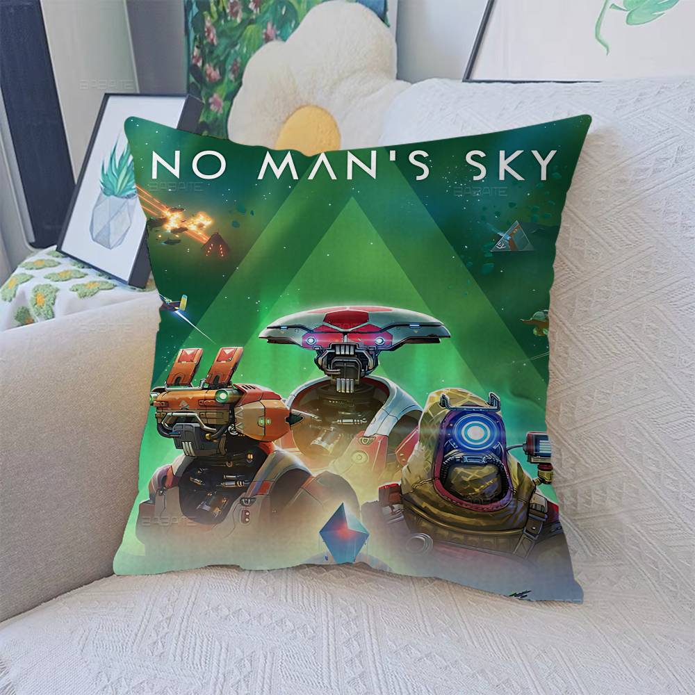 No Man S Sky Office Cushion Pillowcase Car Cushion Cover45X45Cm Lumbar Pillowcase Sofa Pillowcover