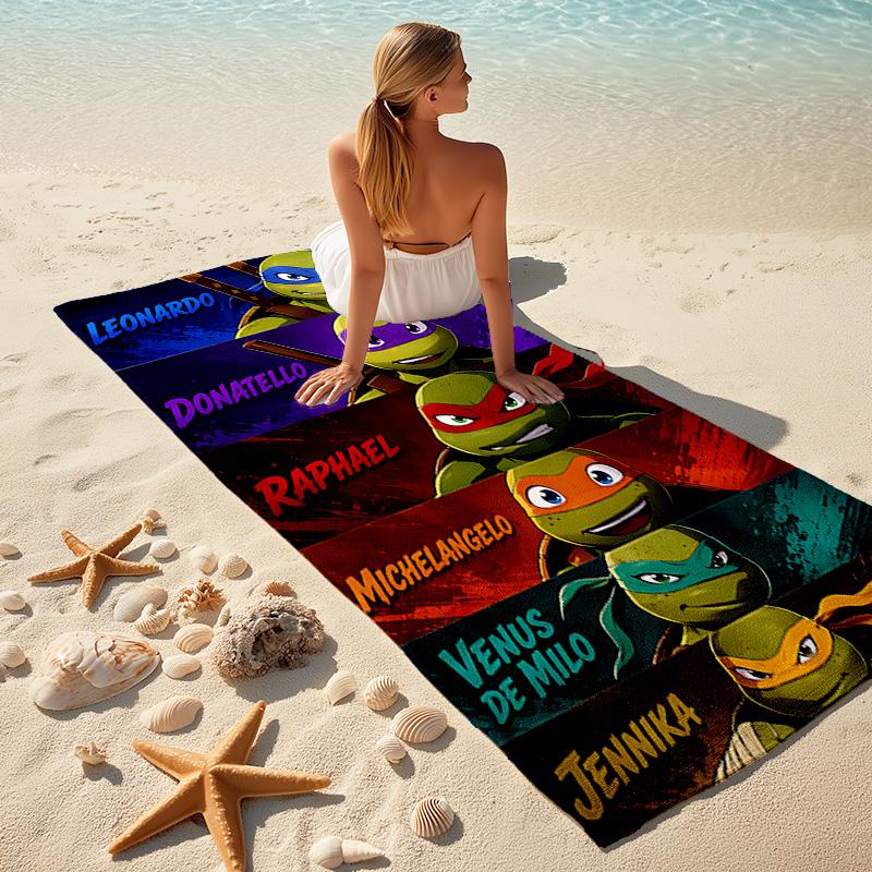 1pc Turtles Venus De Milo Microfiber Beach Towels Quick Dry Towel Sand Beach Towels Pool for Travel Swim Pool. S072101129